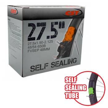 Cámara MTB CST sellante 27.5x1.95/2.125 válvula fina...