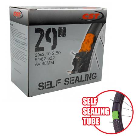 MTB CST tube sealant 29x2.10 2.50 Schrader AV48 fat valve   1 unit.