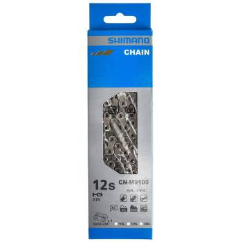 Cha ne Shimano XTR CN M9100 12v   126L  avec maillon rapide 