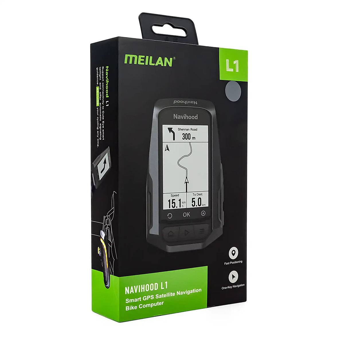 Ciclocomputador Navihood L1 GPS - Pantalla 2.6p...