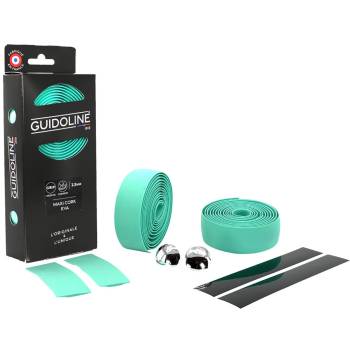 Cinta de manillar Guidoline Velox Maxi Cork - EVA verde...
