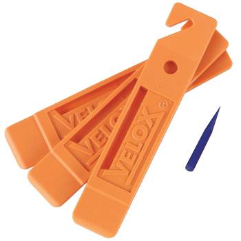 Desmontable Velox de nylon con clip - 3 unid.