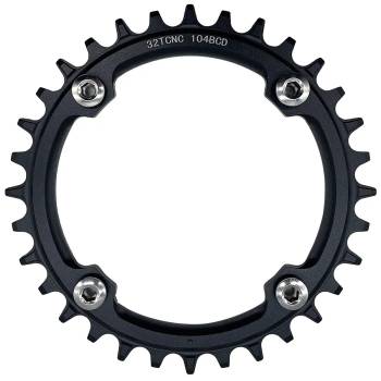 Plato MTB TKX aluminio - BCD 104mm - 11v - 32T