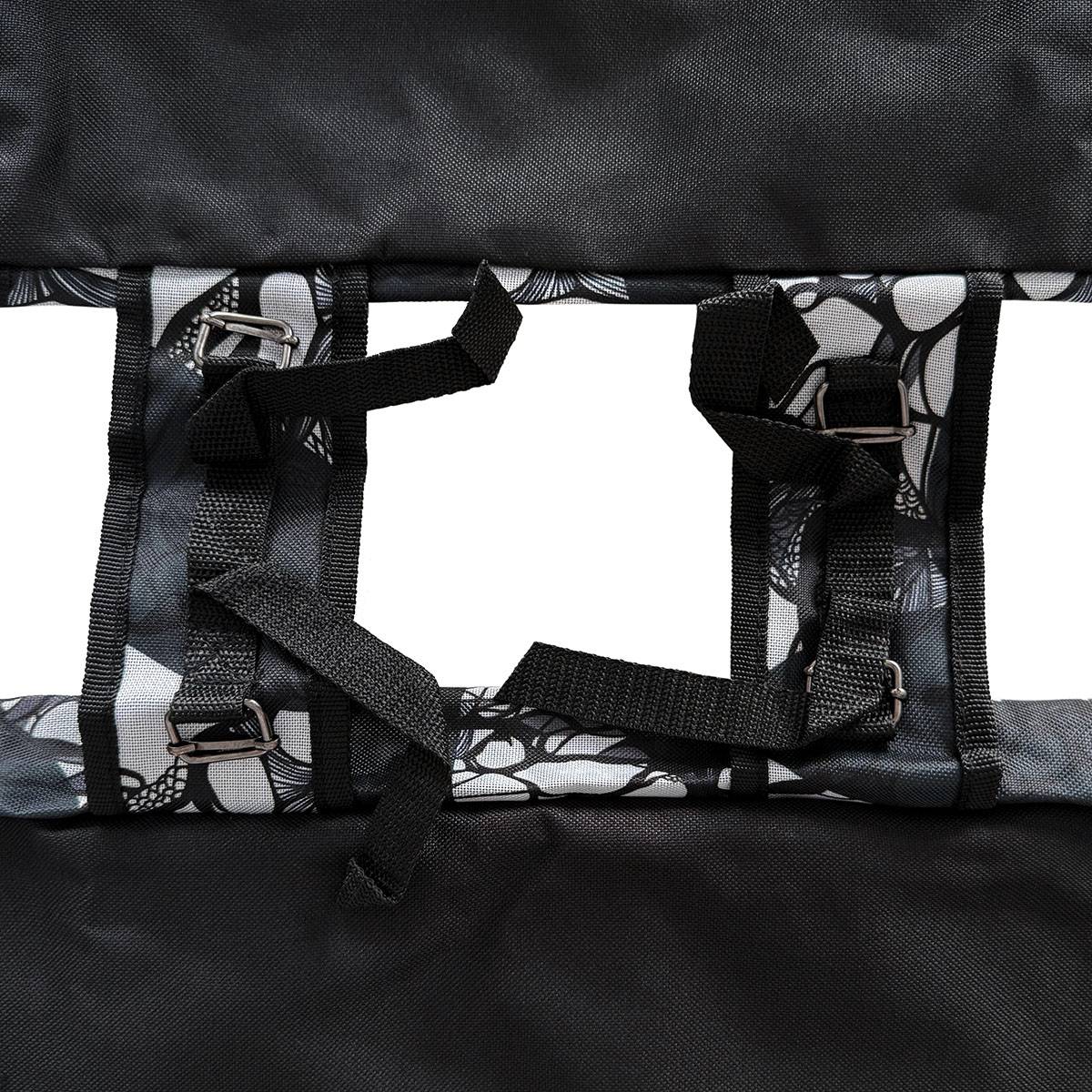 Doble alforjas traseras estampadas - 29 l....