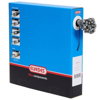 Caja 100 cables freno MTB 1x19 hilos Elvedes inox...