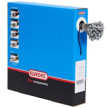 Caja 100 cables freno MTB 49(7x7) hilos Elvedes inox...