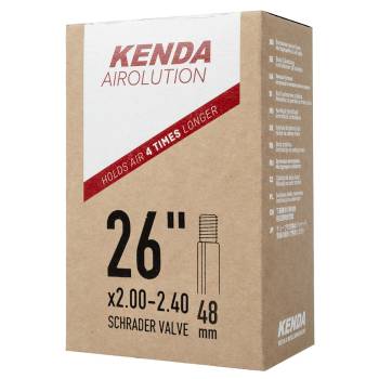 Cámara MTB Kenda 26x2.00/2.40 válvula gorda Schrader AV48...