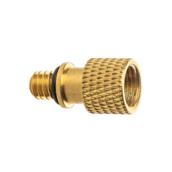 Connecteur de valve de fin a grand