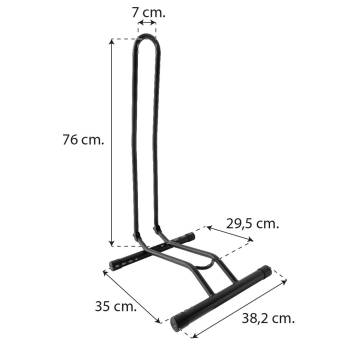 Support de sol pliant avec pieds en caoutchouc   26  a 29...