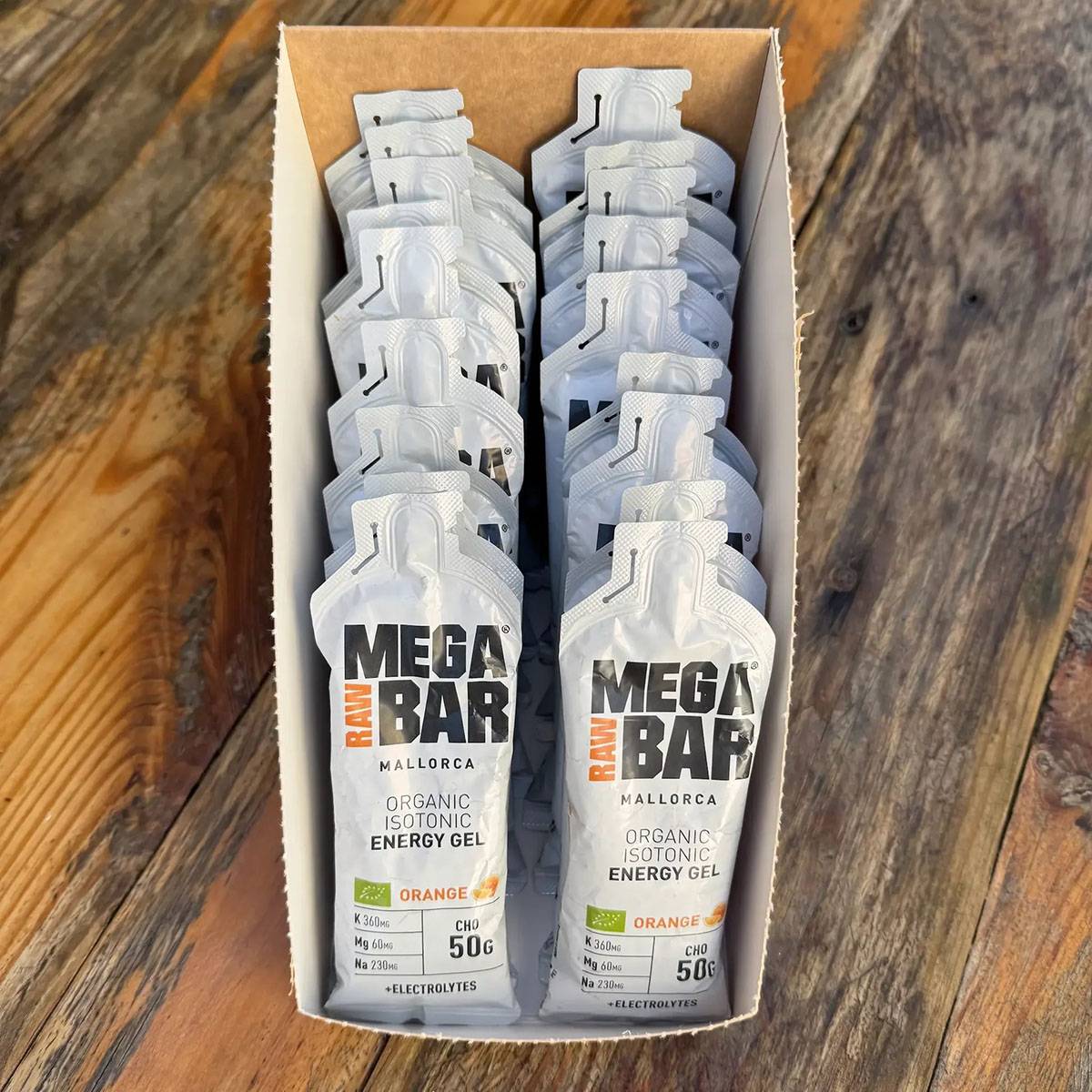 Gel energético con electrolitos - Naranja -...