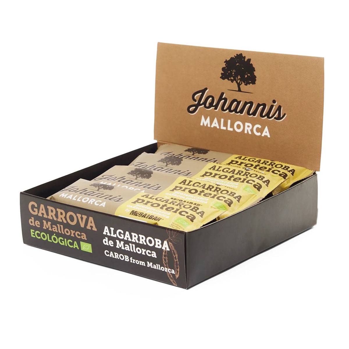 Barrita proteica - Algarroba Johannis - Caja 12...