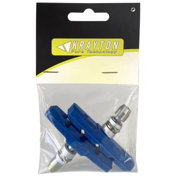 Paire de patins de frein E bike V Brake 70 mm avec boulon...