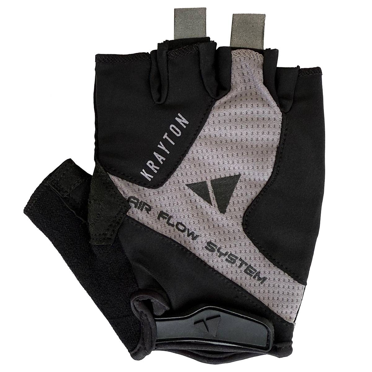 Krayton Air Flow Gel padded Gloves   Black