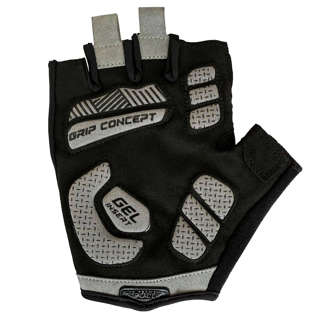 Guantes Krayton Air Flow Gel acolchado - Negro