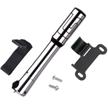 Bomba mini inflador telescópica aluminio CNC Giyo GM-04L - 120psi / 8bar