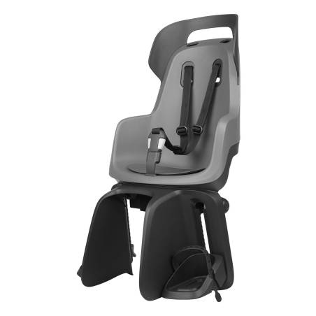 Silla infantil Bobike Go Maxi - Sujeción a portabultos - Gris