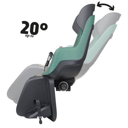 Silla infantil Bobike Go Maxi - Sujeción a portabultos - Reclinable - Peppermint