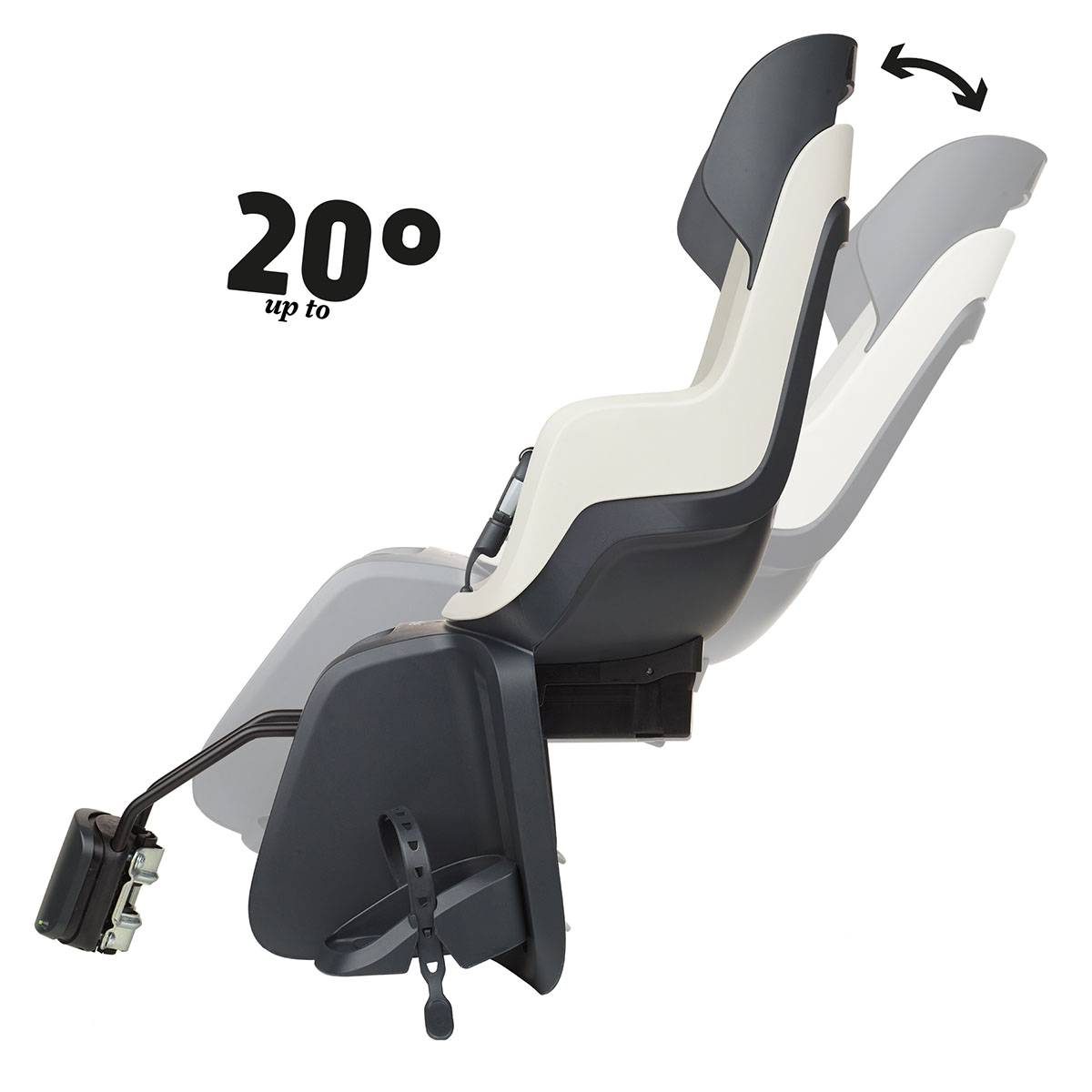 Silla infantil Bobike Go Maxi - Sujeción al...