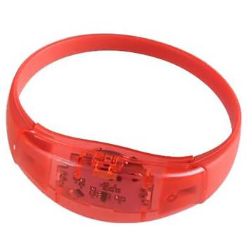 TKX red luminous bracelet   3 LEDs   CR2016x2 batteries...