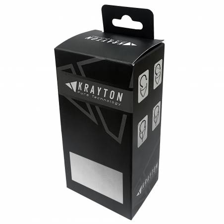 Krayton MTB tube 8 1 2x2 fat Schrader AV35 curved valve   1 unit.