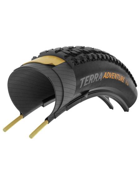 copy of Continental Terra Adventure TR foldable gravel tyre   700x45   330TPI   Black