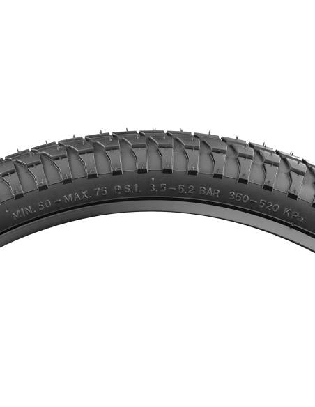 Pneu VTT BMX pliant E 346   20x2.10   56 406    Noir